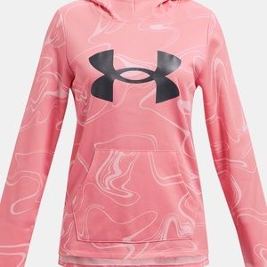 Girls' Armour Fleece Printed Hoodie